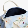 Saco de viagem com estampado floral para criança
