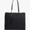 Saco Tote com Monograma em Letra Cursiva Repelente à Água Saco Tote com Monograma em Letra Cursiva Repelente à Água
