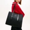 Saco Tote com Monograma em Letra Cursiva Repelente à Água Saco Tote com Monograma em Letra Cursiva Repelente à Água