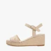 Sandália de cunha em espadrilha Sandália de cunha em espadrilha