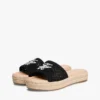 Sandália Espadrilha com Monograma em Letra Cursiva Sandália Espadrilha com Monograma em Letra Cursiva
