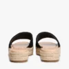 Sandália Espadrilha com Monograma em Letra Cursiva Sandália Espadrilha com Monograma em Letra Cursiva