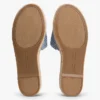Sandália Espadrilha com Monograma em Letra Cursiva Sandália Espadrilha com Monograma em Letra Cursiva