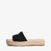 Sandália Espadrilha com Monograma em Letra Cursiva Sandália Espadrilha com Monograma em Letra Cursiva