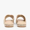 Sandália tipo espadrilha de ráfia Sandália tipo espadrilha de ráfia