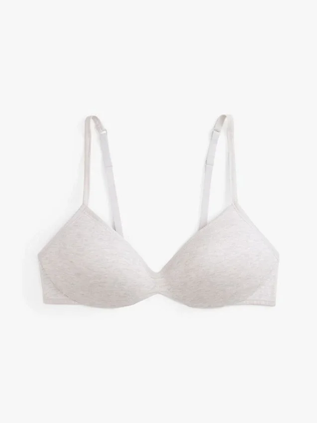 Sutiã Push-Up sem Aros com Logótipo Repetido Sutiã Push-Up sem Aros com Logótipo Repetido