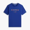 T-shirt com bandeira náutica bordada T-shirt com bandeira náutica bordada