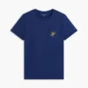 T-shirt com bolso e monograma em letra cursiva T-shirt com bolso e monograma em letra cursiva