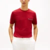 T-shirt com bolso em piqué e riscas exclusivas T-shirt com bolso em piqué e riscas exclusivas