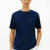 T-shirt com bolso em tecido felpudo T-shirt com bolso em tecido felpudo