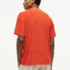 T-shirt com bolso em tecido felpudo T-shirt com bolso em tecido felpudo