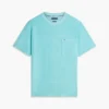 T-shirt com bolso em tecido felpudo T-shirt com bolso em tecido felpudo