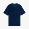 T-shirt com bolso em tecido felpudo T-shirt com bolso em tecido felpudo