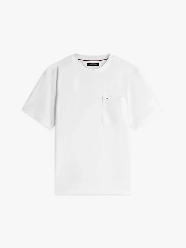 T-shirt com bolso em tecido felpudo T-shirt com bolso em tecido felpudo
