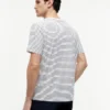 T-shirt com bolso às riscas T-shirt com bolso às riscas