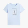 T-shirt com estampado de veleiro T-shirt com estampado de veleiro
