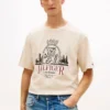 T-shirt com grafismo Hilfiger Crest T-shirt com grafismo Hilfiger Crest
