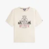 T-shirt com grafismo Hilfiger Crest T-shirt com grafismo Hilfiger Crest