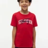 T-shirt com grafismo Hilfiger para criança T-shirt com grafismo Hilfiger para criança