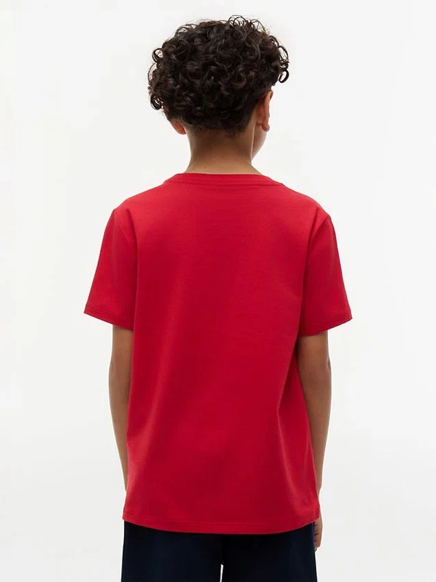 T-shirt com grafismo Hilfiger para criança T-shirt com grafismo Hilfiger para criança