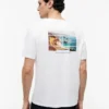 T-shirt com gráfico da costa T-shirt com gráfico da costa