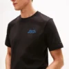 T-shirt com gráfico de palmeira nas costas T-shirt com gráfico de palmeira nas costas