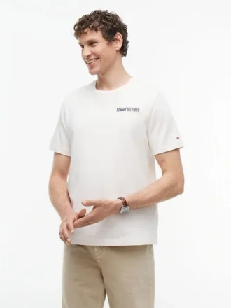 T-shirt com gráfico Desert Palm nas costas