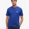 T-shirt com gráfico náutico nas costas T-shirt com gráfico náutico nas costas