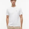 T-shirt com gráfico náutico nas costas T-shirt com gráfico náutico nas costas