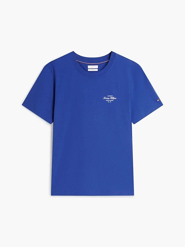 T-shirt com gráfico náutico nas costas T-shirt com gráfico náutico nas costas