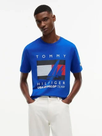 T-shirt com gráfico Tommy x US SailGP Team