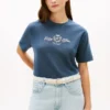 T-shirt com logótipo bordado do clube T-shirt com logótipo bordado do clube