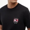 T-shirt com logótipo Box Flag T-shirt com logótipo Box Flag