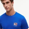 T-shirt com logótipo Box Flag T-shirt com logótipo Box Flag