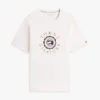 T-shirt com logótipo Circle Flag T-shirt com logótipo Circle Flag