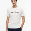 T-shirt com logótipo da bandeira Cabana T-shirt com logótipo da bandeira Cabana