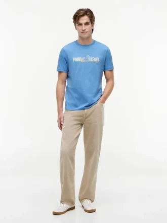T-shirt com logótipo da bandeira Cabana