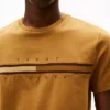 T-shirt com logótipo da bandeira em tons T-shirt com logótipo da bandeira em tons