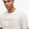 T-shirt com logótipo da bandeira em tons T-shirt com logótipo da bandeira em tons