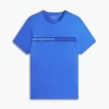 T-shirt com logótipo da bandeira em tons T-shirt com logótipo da bandeira em tons