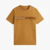 T-shirt com logótipo da bandeira em tons T-shirt com logótipo da bandeira em tons