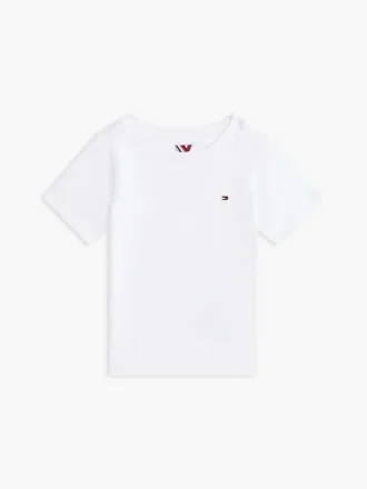T-shirt com logótipo da bandeira para bebés