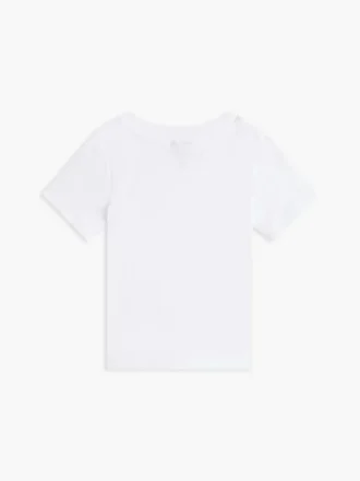 T-shirt com logótipo da bandeira para bebés