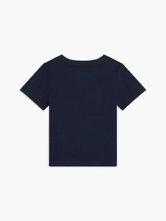 T-shirt com logótipo da bandeira para bebés
