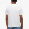 T-shirt com logótipo de bandeira grande T-shirt com logótipo de bandeira grande