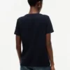 T-shirt com logótipo de bandeira grande