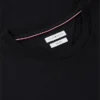 T-shirt com logótipo de bandeira ondulada nas costas T-shirt com logótipo de bandeira ondulada nas costas