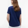 T-shirt com logótipo de folha de louro em folha metálica T-shirt com logótipo de folha de louro em folha metálica