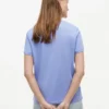 T-shirt com logótipo de folha de louro em folha metálica T-shirt com logótipo de folha de louro em folha metálica