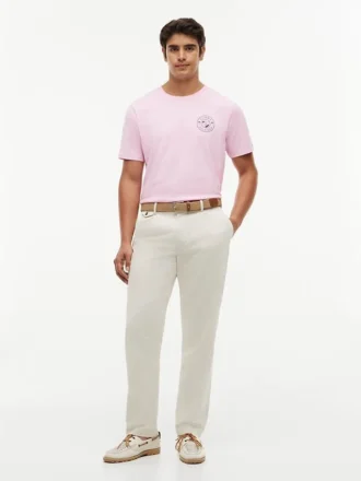 T-shirt com logótipo de palmeira